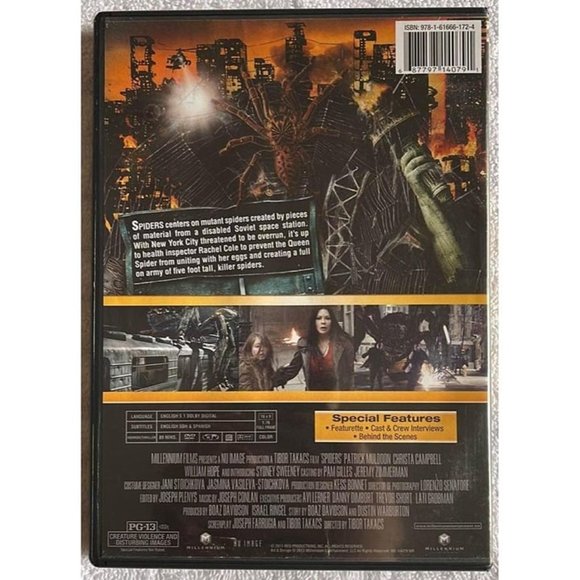 Spiders - DVD - No Digital - Patrick Muldoon, Christa Campbell - Picture 2 of 4